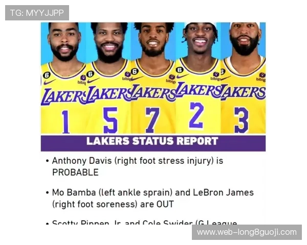 湖人核心伤情最新报告引关注球队季后赛前景受考验